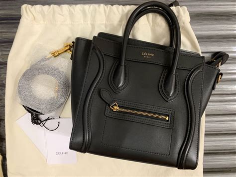 old celine nano luggage